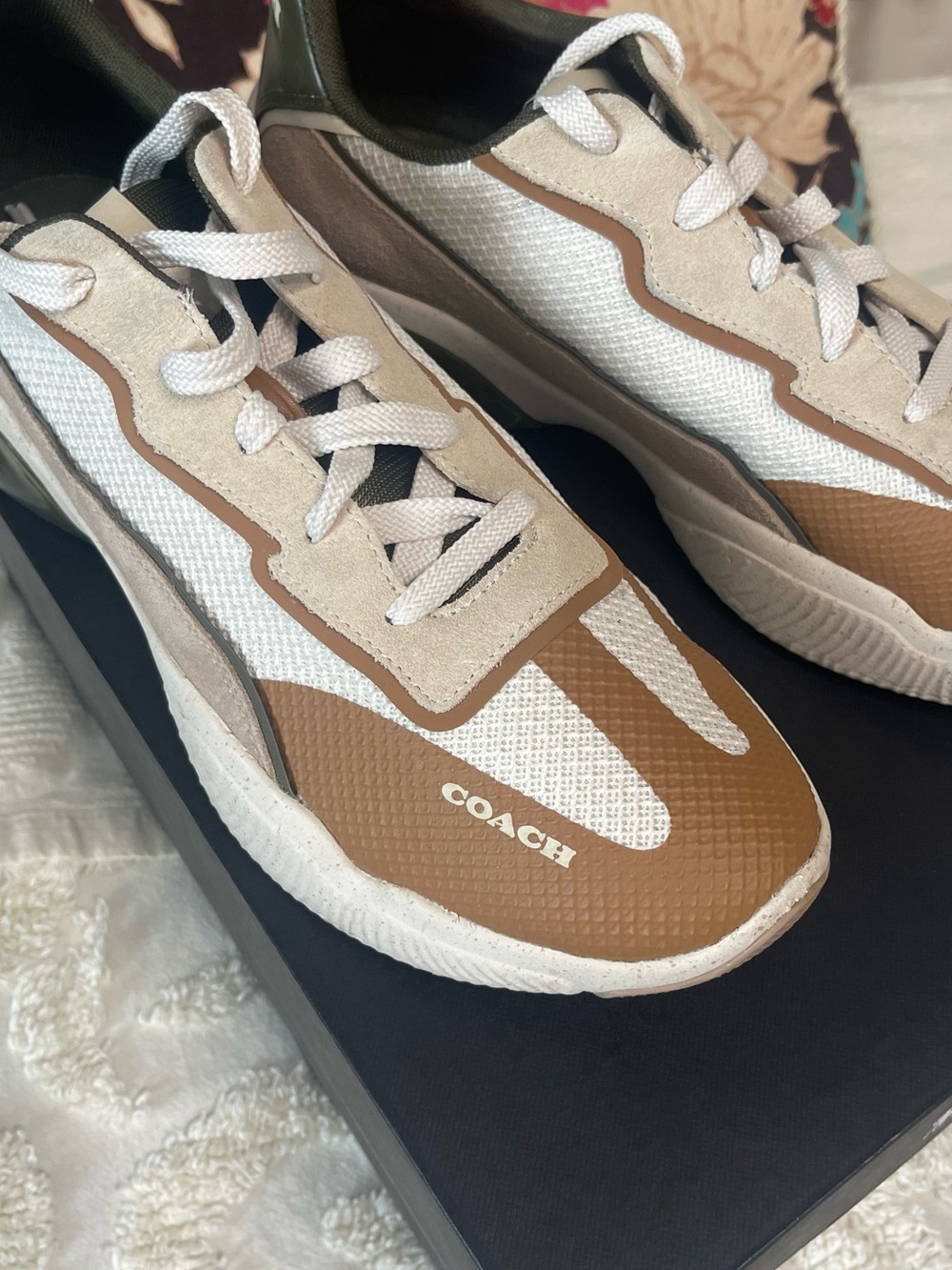 COACH MENS CITYSOLE Mesh Sneakers taupe